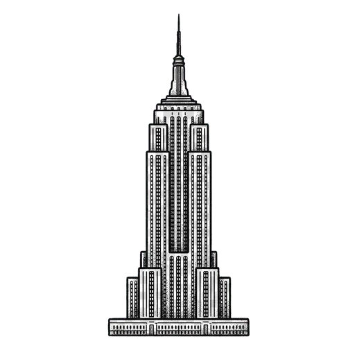 New York City Empire State Building landmark — Digital Heroes US headquarters office