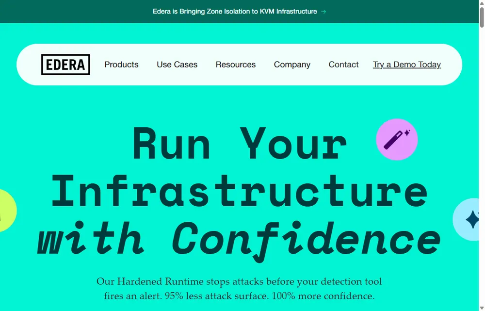 Edera homepage, a Seattle operator-led brand we admire (not a Digital Heroes client)