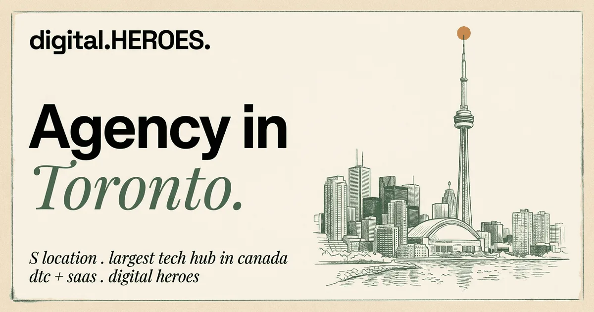 CN Tower silhouette over the Lake Ontario waterline against pine forest — Digital Heroes Shopify development for Toronto clients