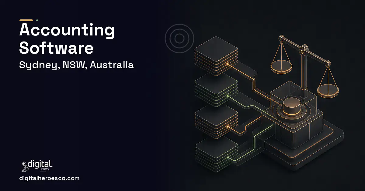 Accounting Software software overview illustration for Sydney, NSW, Australia.