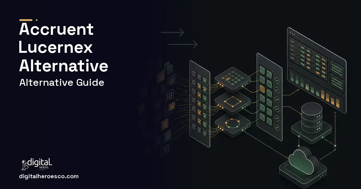 Accounting Software workflow illustration for Accruent Lucernex Alternative.