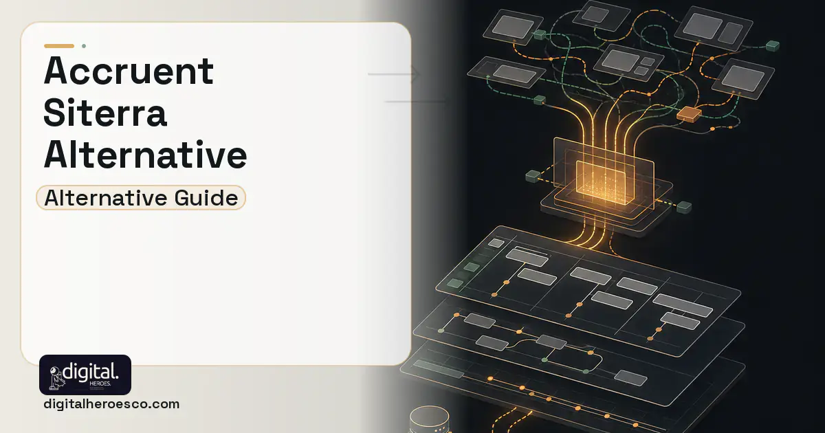 Project Management Software workflow illustration for Accruent Siterra Alternative.