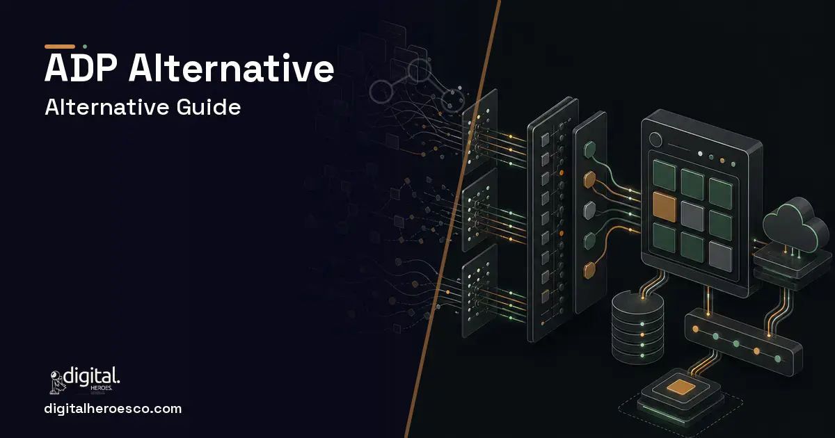 HR Software Development workflow illustration for ADP Alternatives.