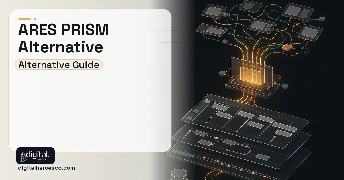 Project Management Software workflow illustration for Ares Prism Alternative.
