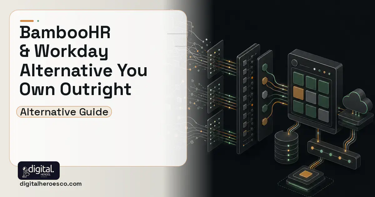 HR Software Development workflow illustration for Custom HR Software.