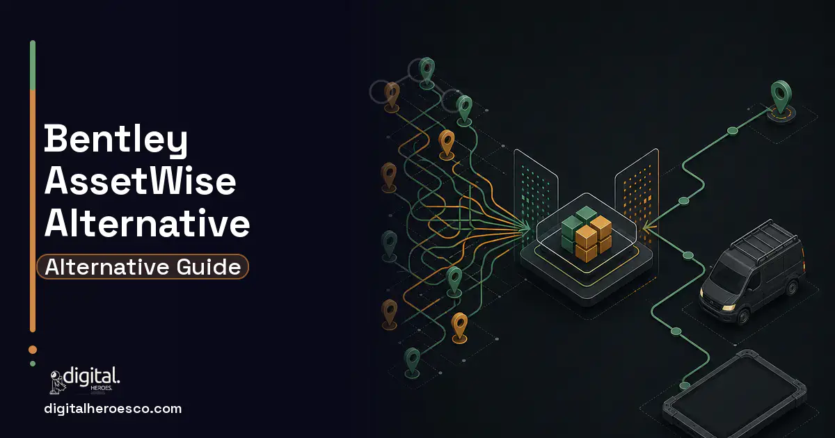 Field Service Software workflow illustration for Bentley AssetWise Alternatives.