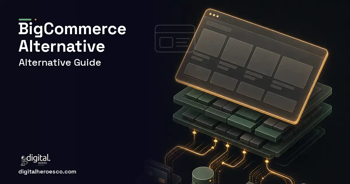 Shopify Development product interface illustration for BigCommerce Alternatives.