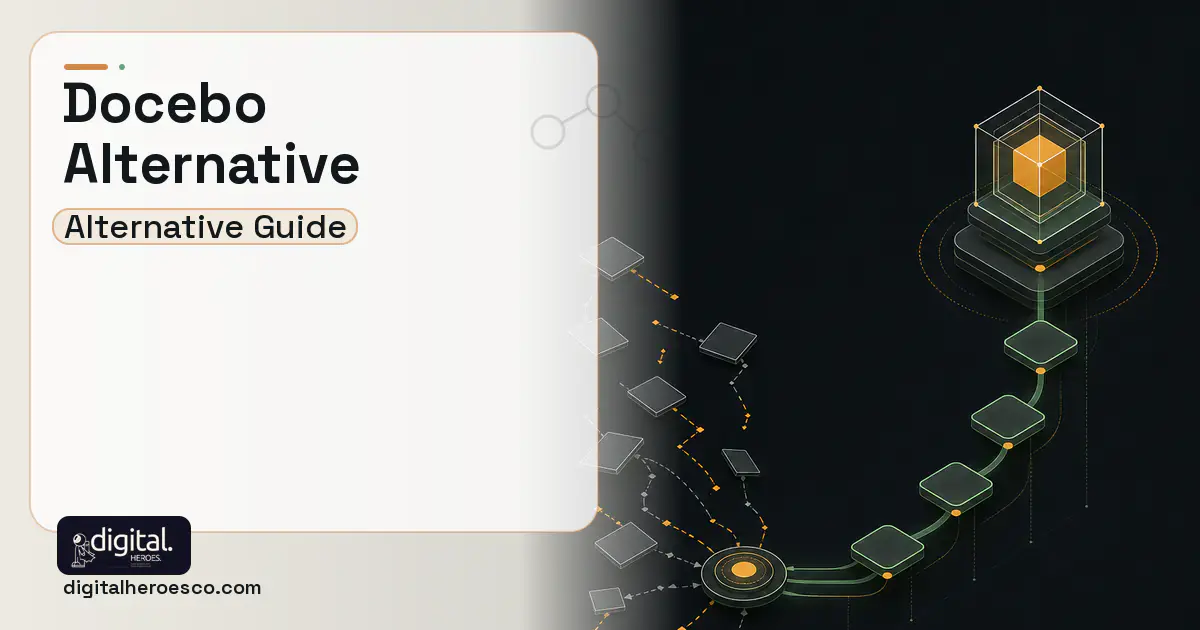 LMS Development workflow illustration for Docebo Alternatives.