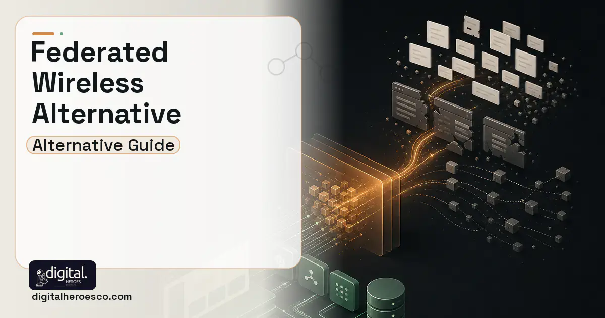 Custom Software Development workflow illustration for Federated Wireless Alternative.
