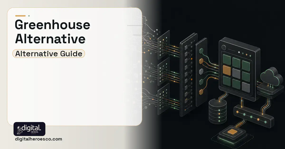 HR Software Development workflow illustration for Greenhouse Alternative.