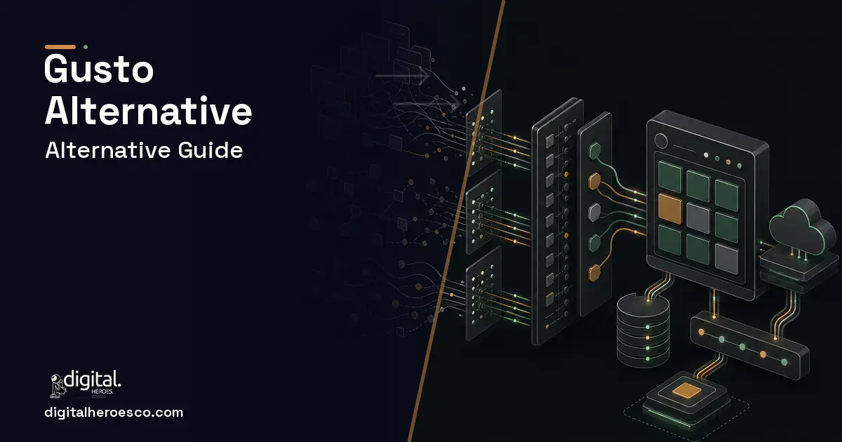 HR Software Development workflow illustration for Gusto Alternative.