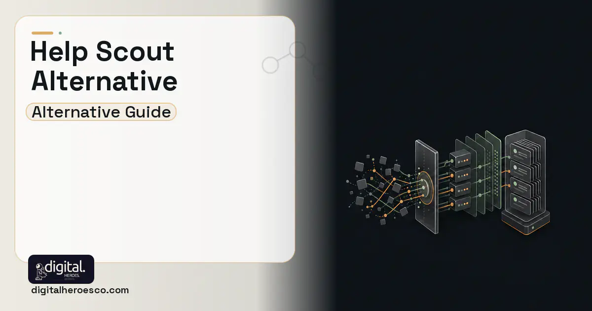Helpdesk Software workflow illustration for Help Scout Alternative.