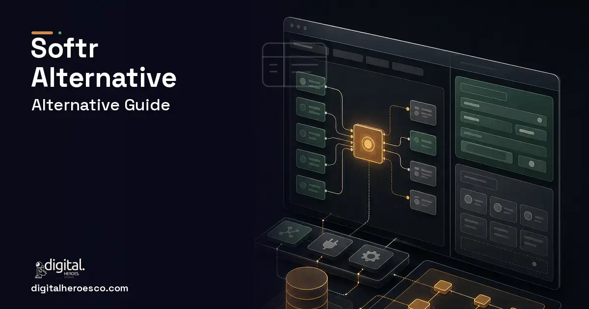 Internal Tools Development product interface illustration for Softr Alternative.