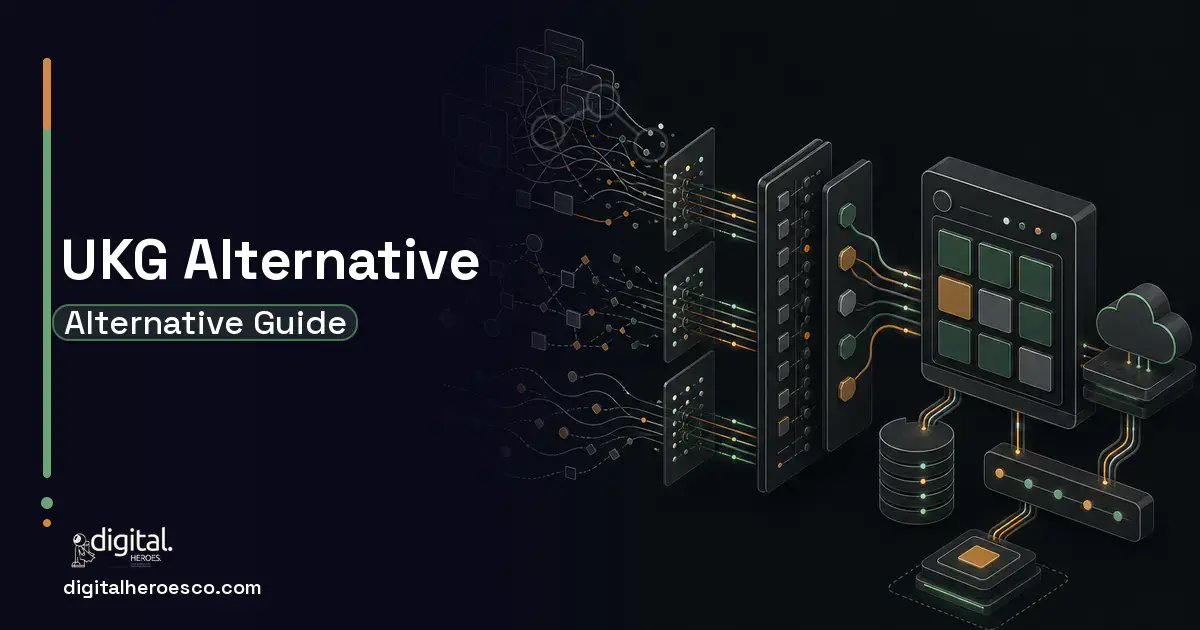 HR Software Development workflow illustration for UKG Alternatives for Shift Based Employers.