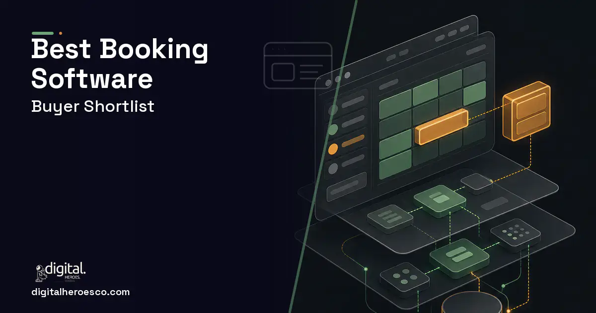 Booking Software product interface illustration for Best Booking Software in 2026.