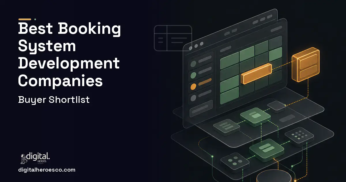 Booking Software product interface illustration for Best Booking System Development Companies 2026.