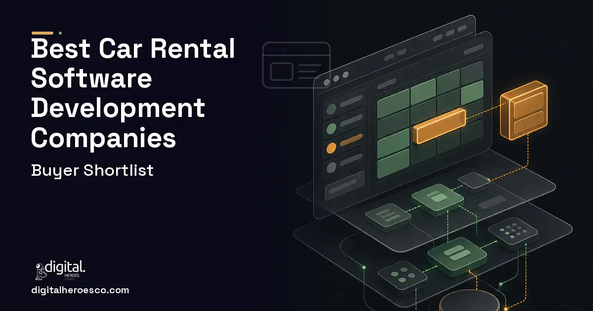 Booking Software product interface illustration for Best Car Rental Software Development Companies 2026.