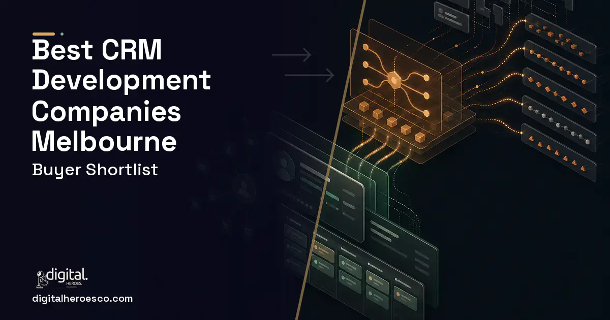 CRM Development workflow illustration for The Best CRM Development Companies in Melbourne, Victoria 2026.