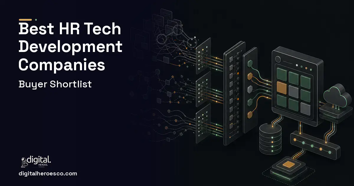 HR Software Development workflow illustration for Best HR Tech Development Companies 2026.