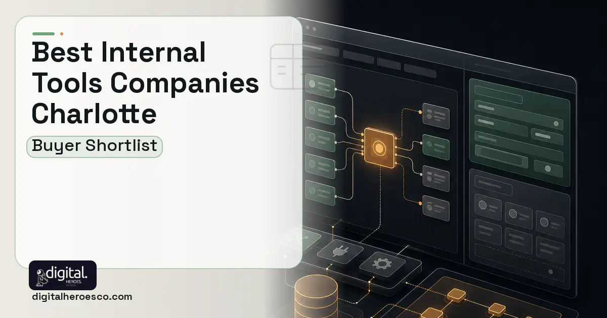 Internal Tools Development product interface illustration for Best Internal Tools Companies Charlotte NC.