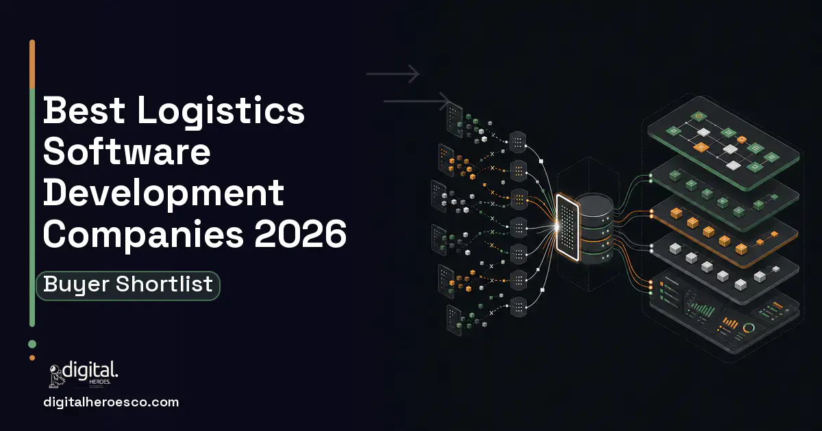 Supply Chain Software workflow illustration for Best Logistics and Fleet Software Development Companies 2026.