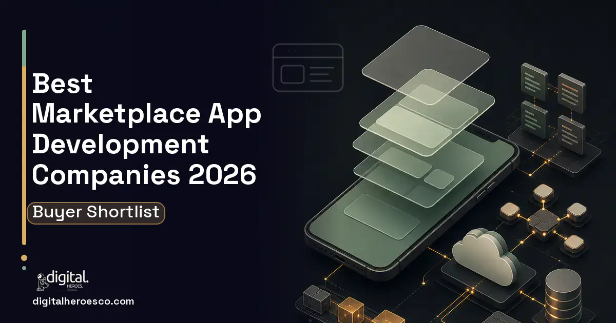 Mobile App Development product interface illustration for Best Marketplace App Development Companies 2026.