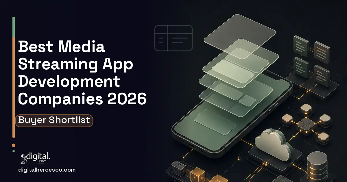 Mobile App Development product interface illustration for Best Media Streaming App Development Companies 2026.