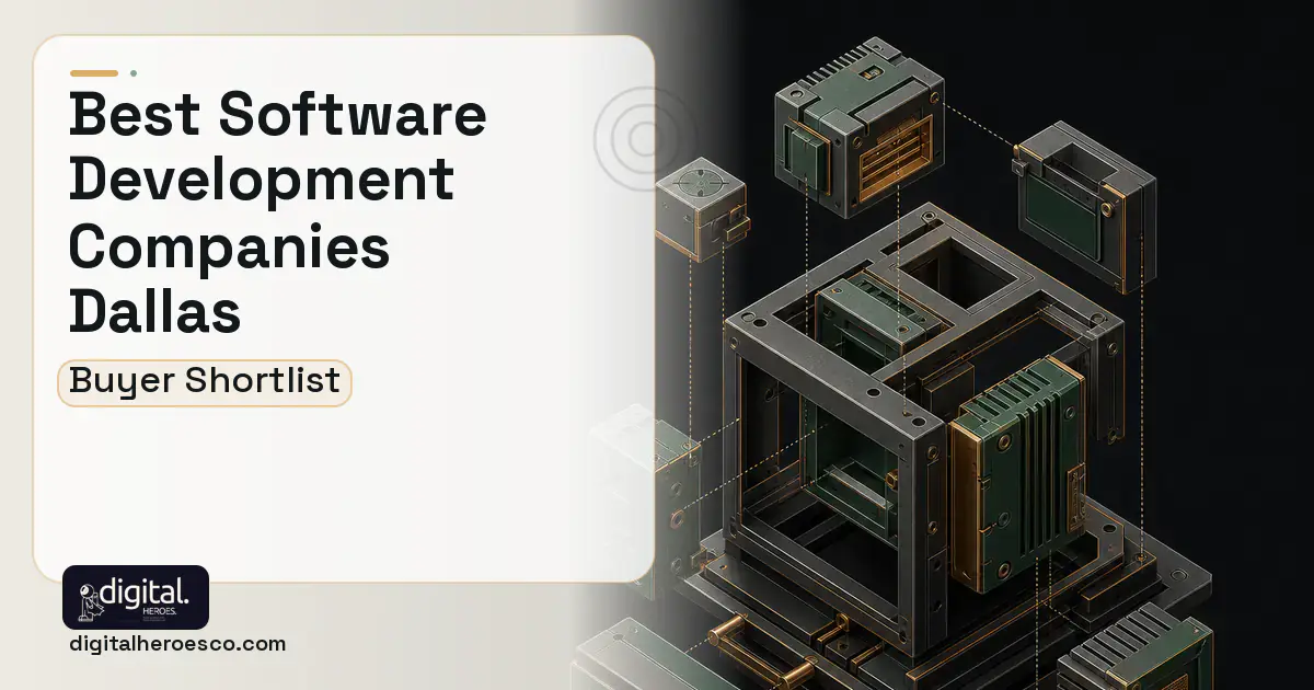 Custom Software Development software overview illustration for Best Software Development Companies Dallas.