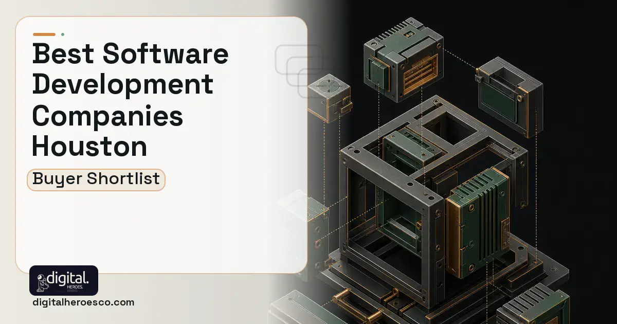 Custom Software Development software overview illustration for Best Software Development Companies Houston TX.