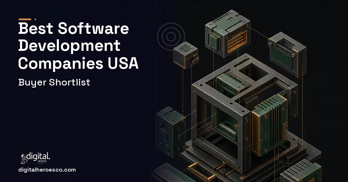 Custom Software Development software overview illustration for Best Software Development Companies in the USA 2026.