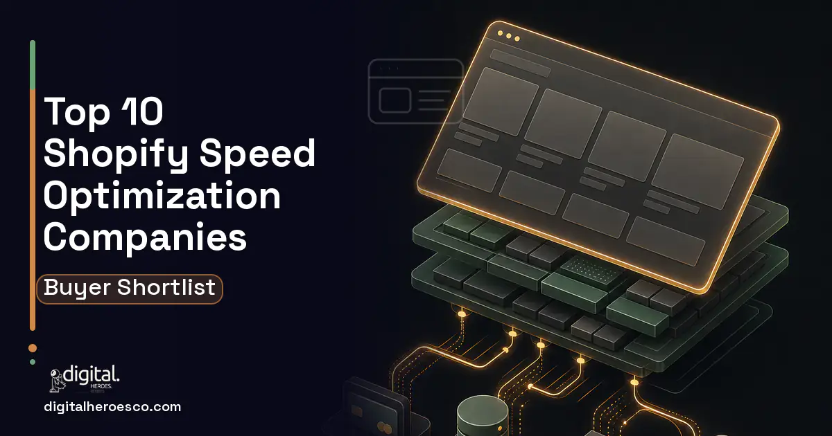 Shopify Development product interface illustration for Top 10 Shopify Speed Optimization Companies.