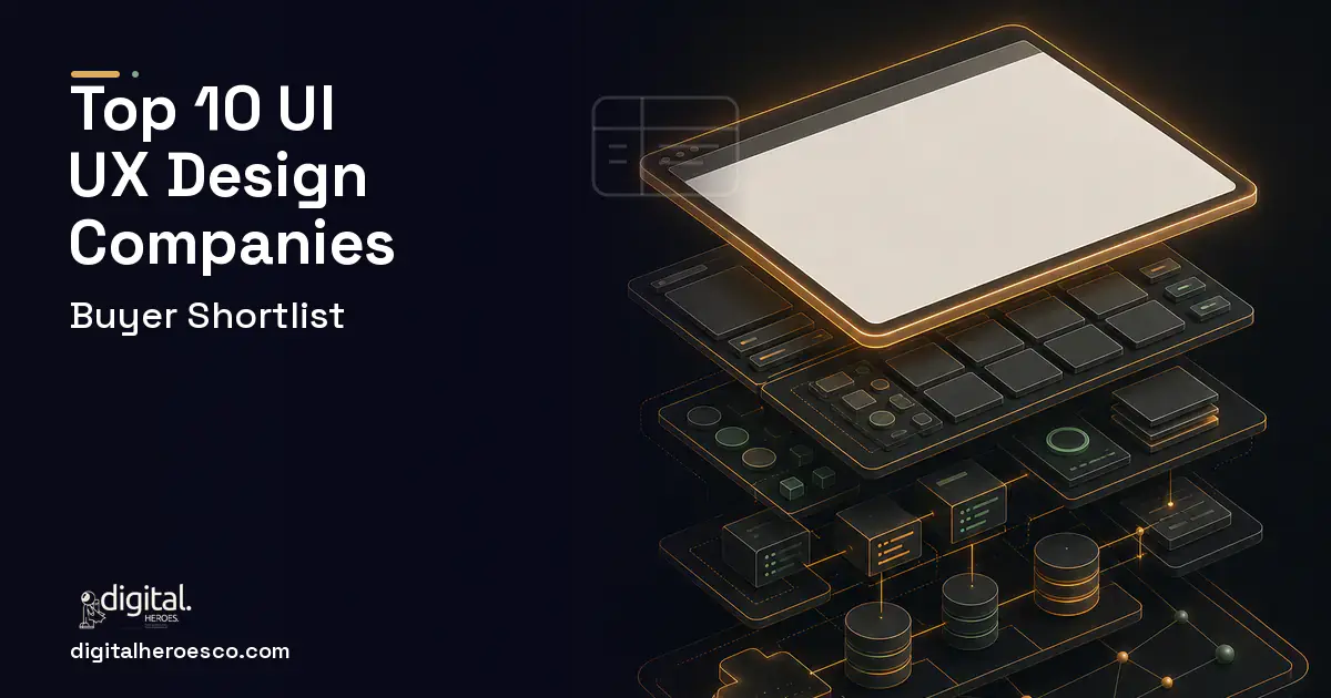 Website Development product interface illustration for Top 10 UI UX Design Companies 2026.