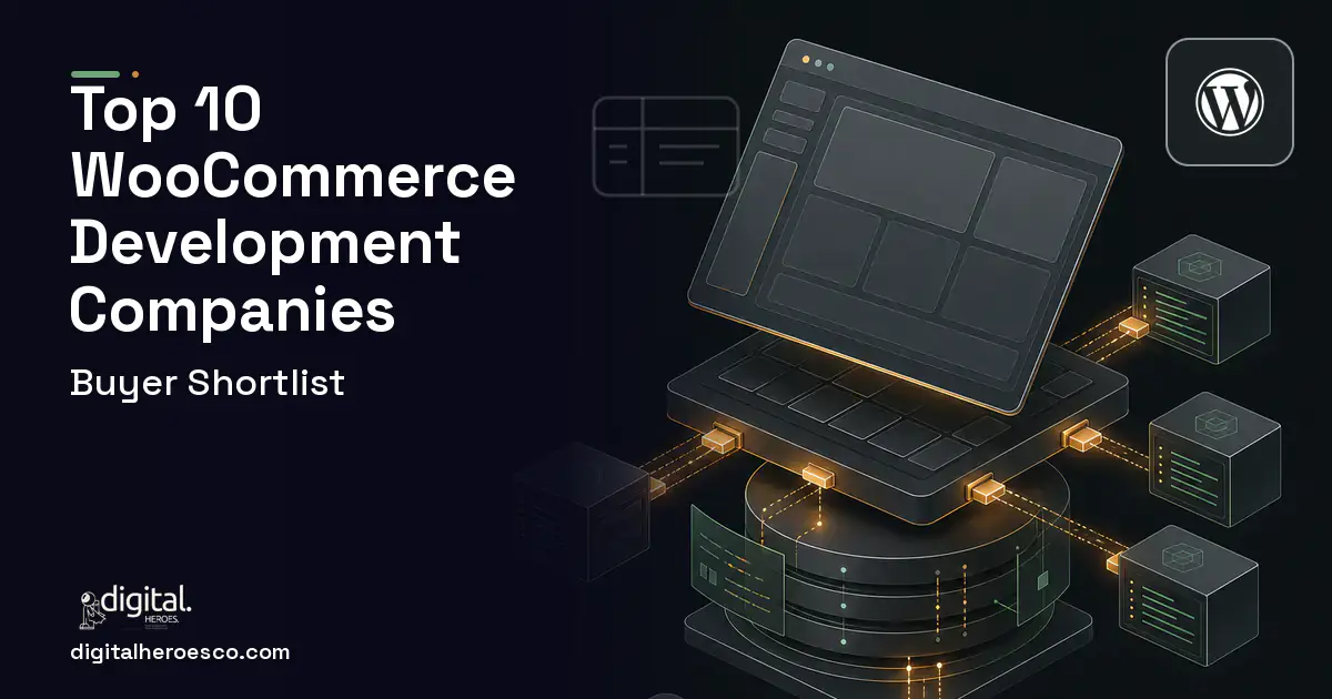 WordPress Development product interface illustration for Top 10 WooCommerce Development Companies 2026.