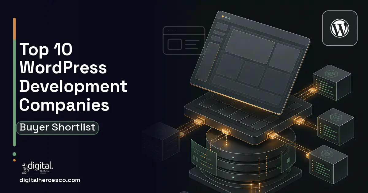 WordPress Development product interface illustration for Top 10 WordPress Development Companies 2026.