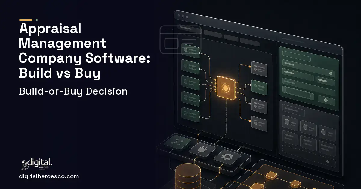 Internal Tools Development product interface illustration for Appraisal Management Company Software Build vs Buy Guide.