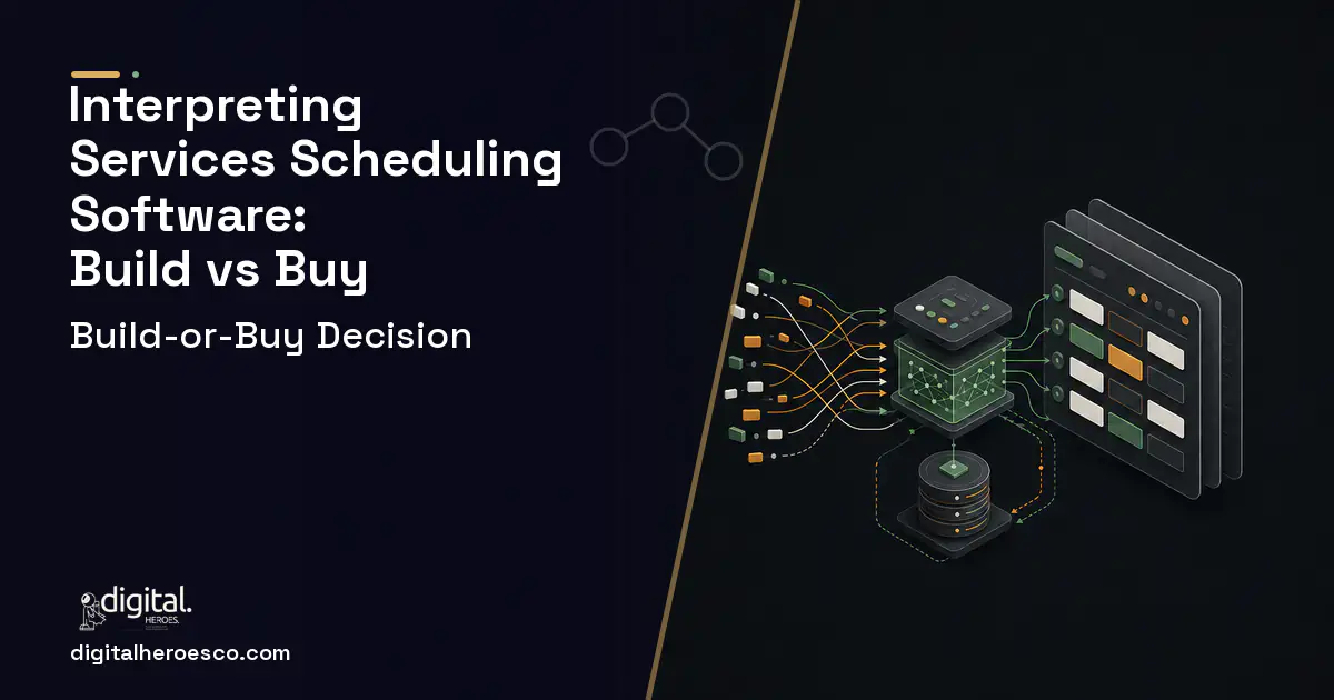 Booking Software workflow illustration for Interpreting Services Scheduling Software Build vs Buy Guide.