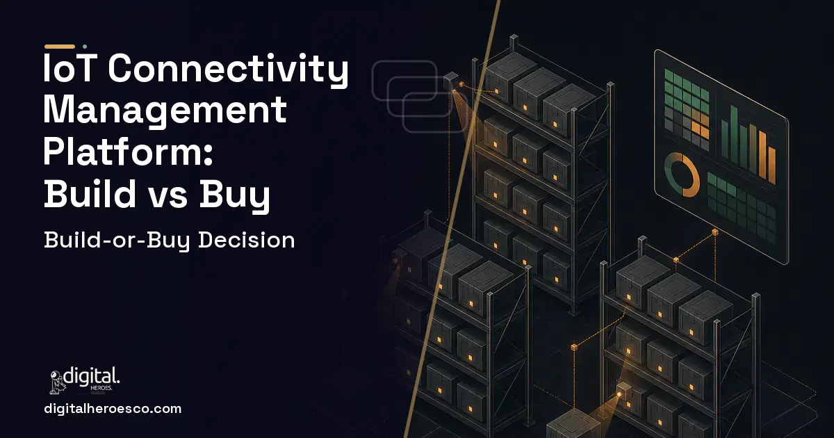 Inventory Software software overview illustration for IOT Connectivity Management Platform Build vs Buy Guide.