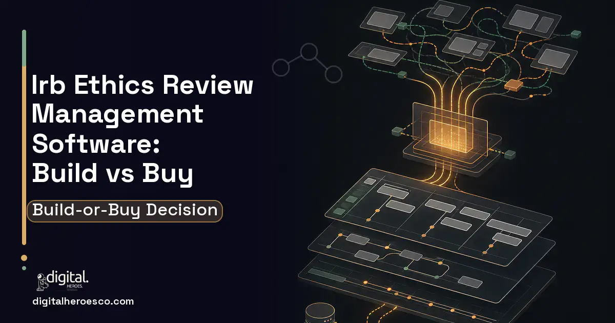 Project Management Software workflow illustration for IRB Ethics Review Management Software Build vs Buy Guide.