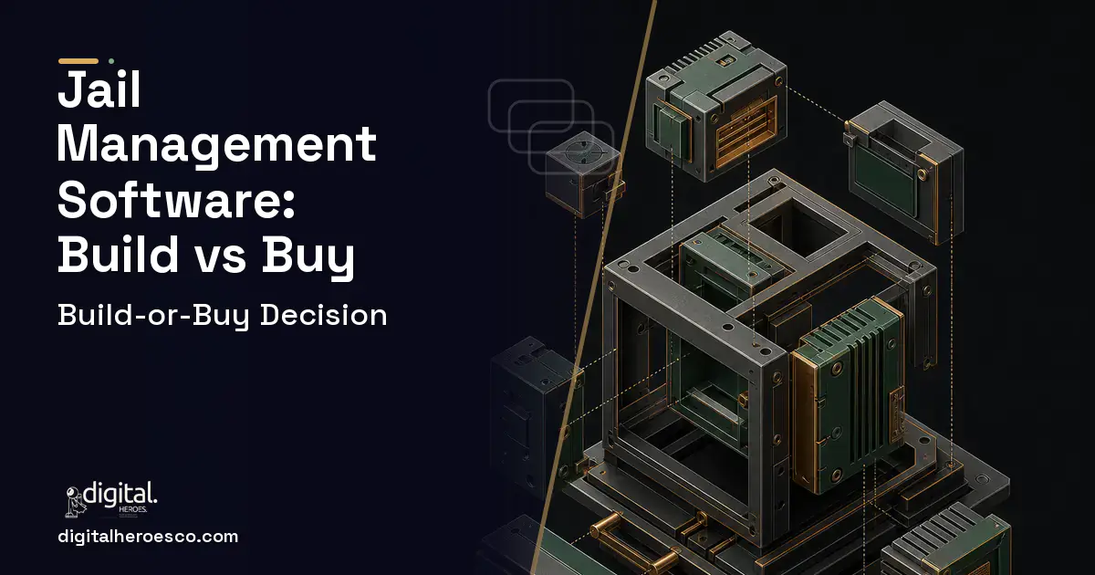 Custom Software Development software overview illustration for Jail Management Software Build vs Buy Guide.