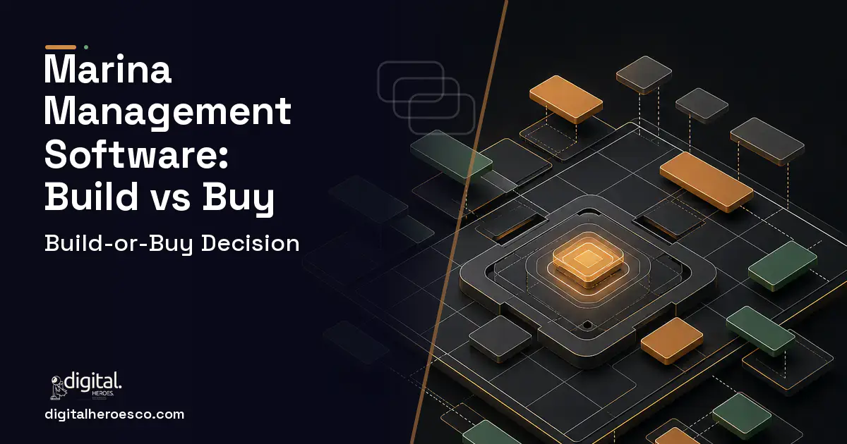 Booking Software software overview illustration for Marina Management Software Build vs Buy Guide.