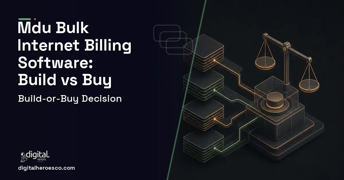 Accounting Software software overview illustration for MDU Bulk Internet Billing Software Build vs Buy Guide.