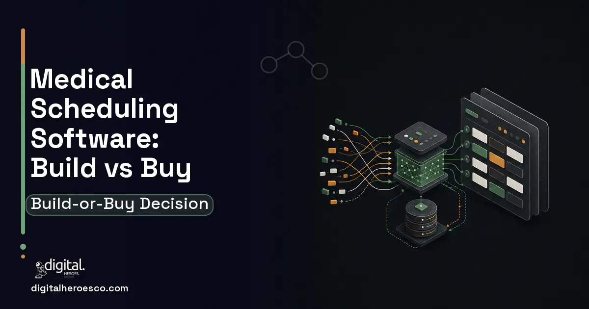 Booking Software workflow illustration for Medical Scheduling Software Build vs Buy Guide.