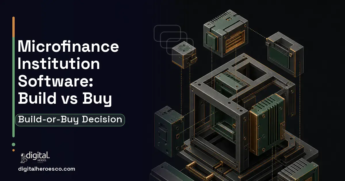 Custom Software Development software overview illustration for Microfinance Institution Software Build vs Buy Guide.