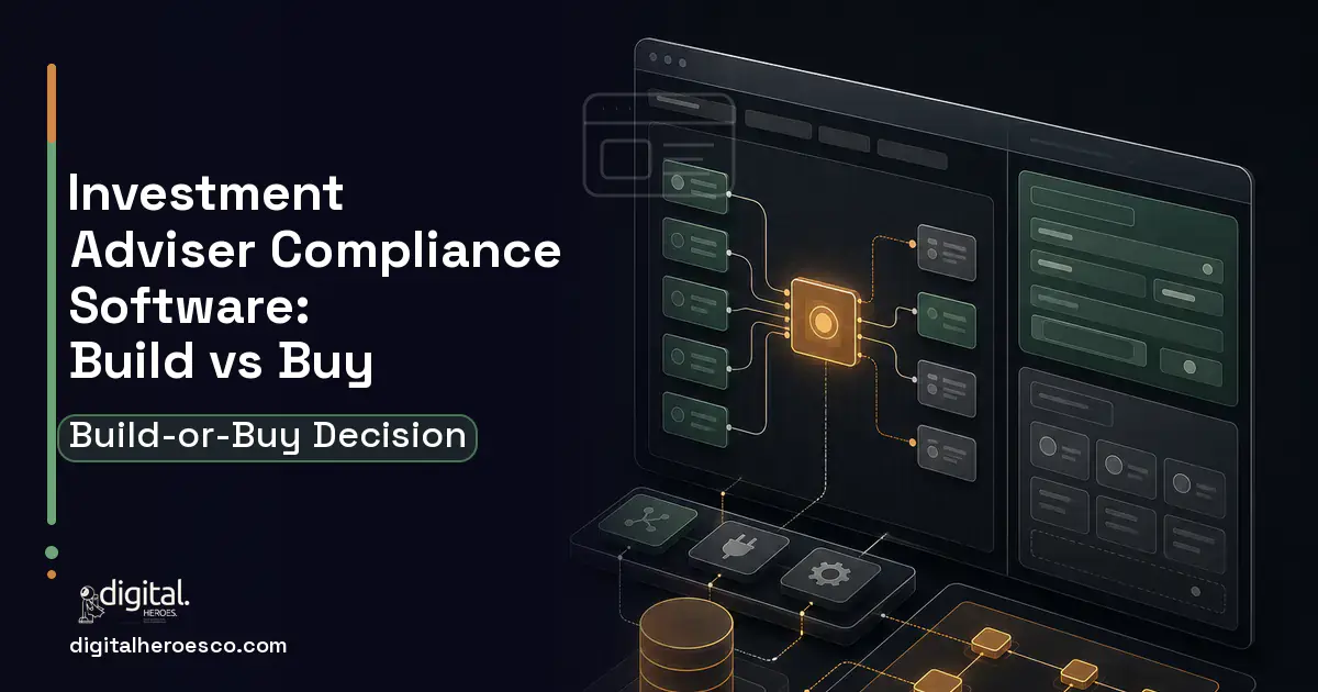 Internal Tools Development product interface illustration for Investment Adviser Compliance Software Build vs Buy Guide.