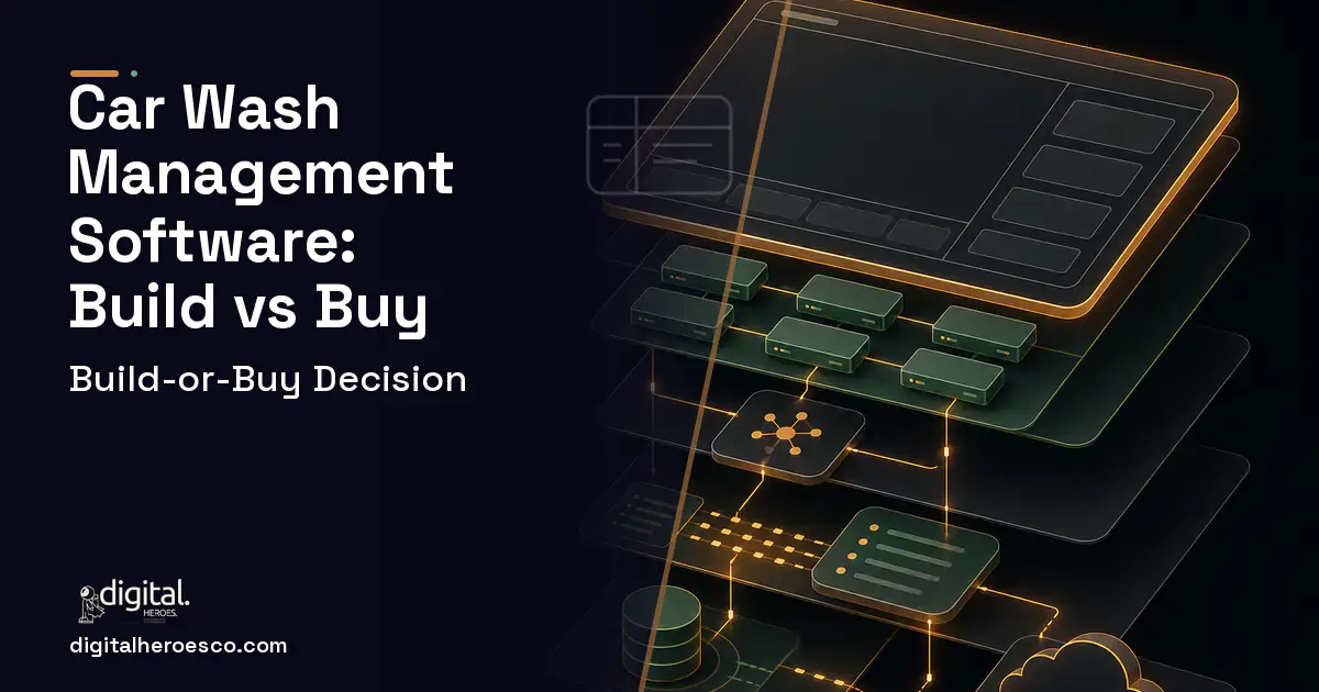 POS System Development product interface illustration for CAR Wash Management Software Build vs Buy Guide.
