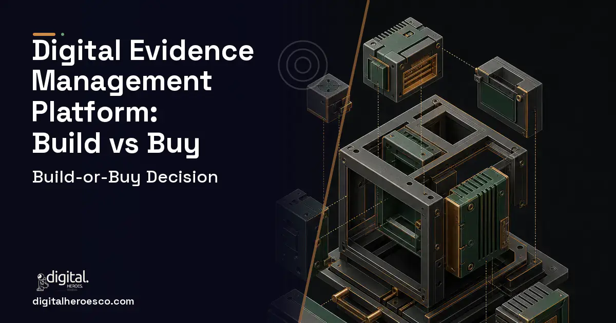 Custom Software Development software overview illustration for Digital Evidence Management Platform Build vs Buy Guide.