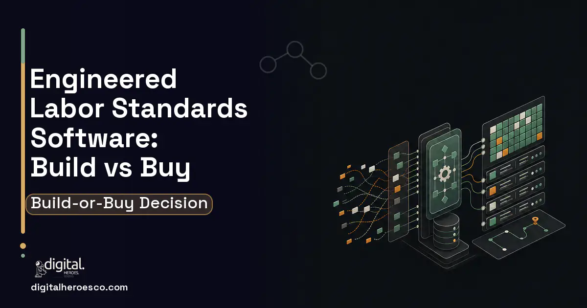 Warehouse Management Software workflow illustration for Engineered Labor Standards Software Build vs Buy Guide.