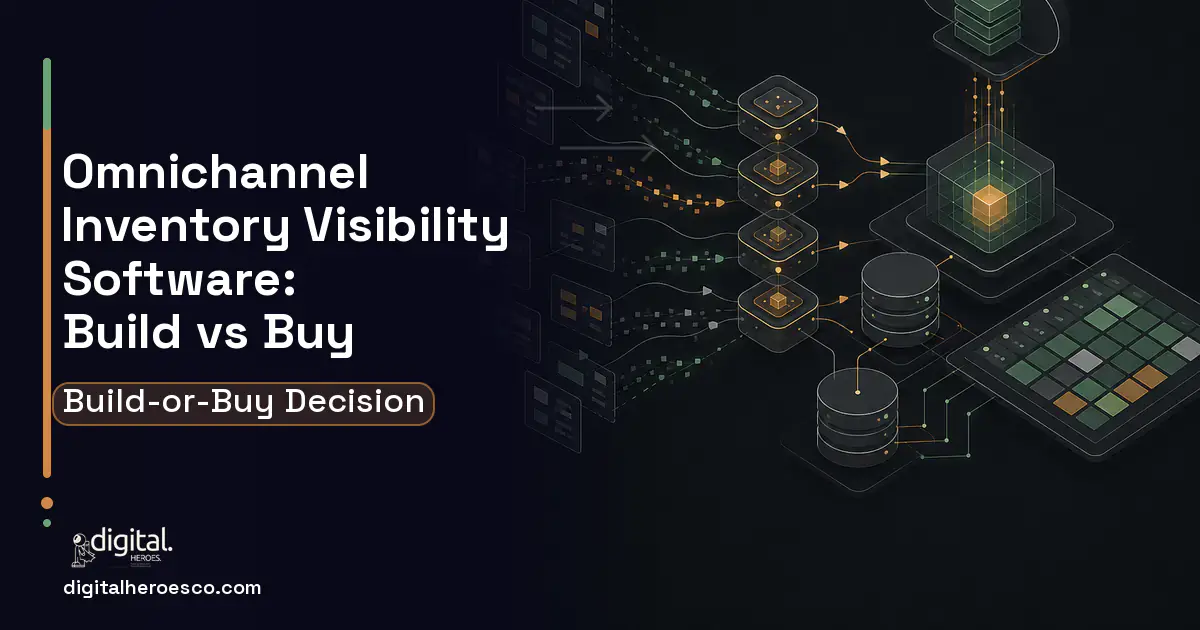 Inventory Software workflow illustration for Omnichannel Inventory Visibility Software Build vs Buy Guide.