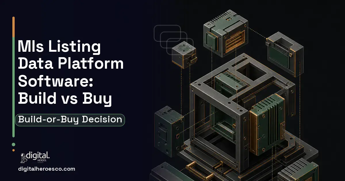 Custom Software Development software overview illustration for MLS Listing Data Platform Software Build vs Buy Guide.
