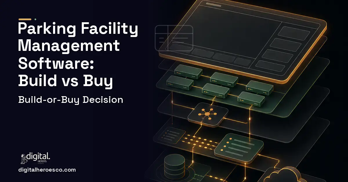 POS System Development product interface illustration for Parking Facility Management Software Build vs Buy Guide.
